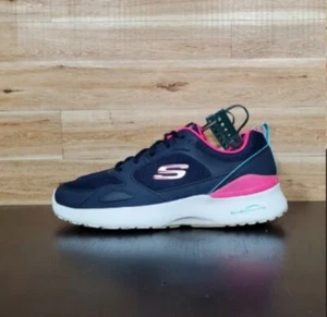 Skechers Skech Air Dynamight Lite gewicht blau rosa Damenschuhe Größe 9 - Bild 1 von 11