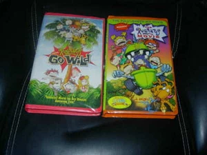 Nickelodeon The Rugrats Movie & Rugrats Go Wild VHS - Picture 1 of 1