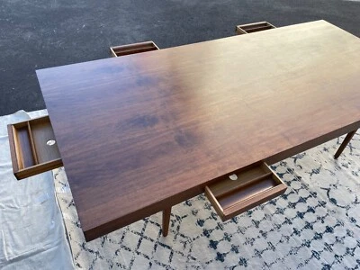 Mesa de comedor/conferencia diseño Herman Miller George Nelson de mediados de siglo RARA Foto 1 de 4