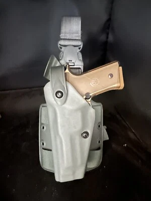 Safariland 6005 SLS STX Green LH Holster   BERETTA M9A3 - New - Image 1 of 4