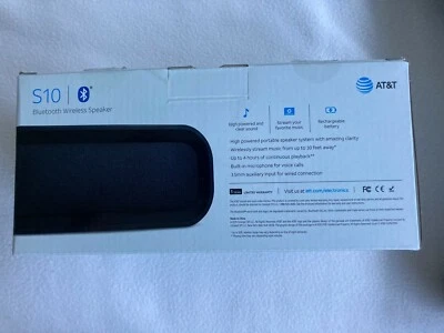Altavoz inalámbrico bluetooth AT&T S10 Foto 1 de 3