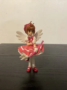 Sakura Battle Costume 6.3" 16cm Figure Dolls Kinomoto Bandai (A)  - Picture 1 of 6