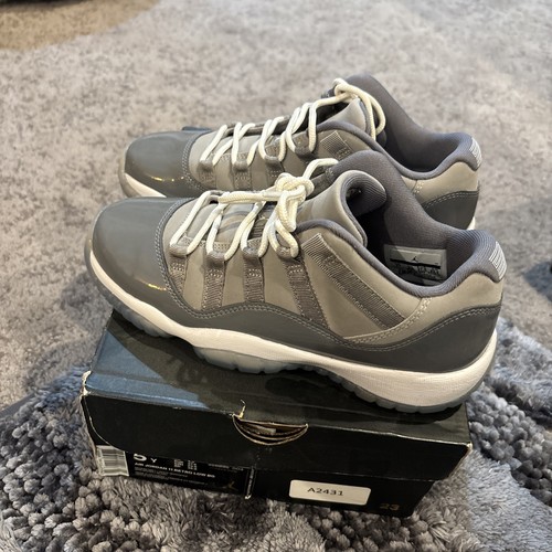 Nike Air Jordan 11 Retro Low BG Cool Grey Taglia 5 anni