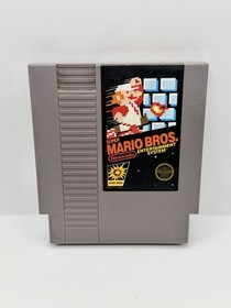 Super Mario Bros. (Nintendo NES, 1985) Authentic 5 Screw Cartridge Only Tested
