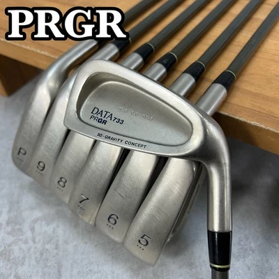 Pro Gear Data733 Ladies Golf Iron Set 7 Pieces M34 A Right Handed Prgr Data - Image 1 of 4
