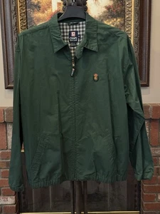 Vintage Y2K Chaps Ralph Lauren Harrington Jacket Forest Green Size XL  - Picture 1 of 9