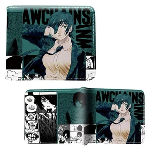 Portafoglio nuovo Himeno CHAINSAW MAN BiFold Chenso Man porta carte di credito - Foto 1 di 2