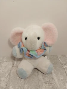 Fan Fair Vintage Peluche Elefante Avvolgi Musicale Peluche Circo - Foto 1 di 7
