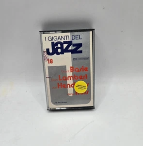 I Giganti Del Jazz 18 Cassette Live Recording Printed Italy Double Sided - Picture 1 of 9