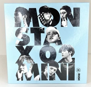 MONSTA X [RUSH] Secret Ver. CD Photocard Booklet K-POP SMOKE FREE 2nd Mini Album - Picture 1 of 5