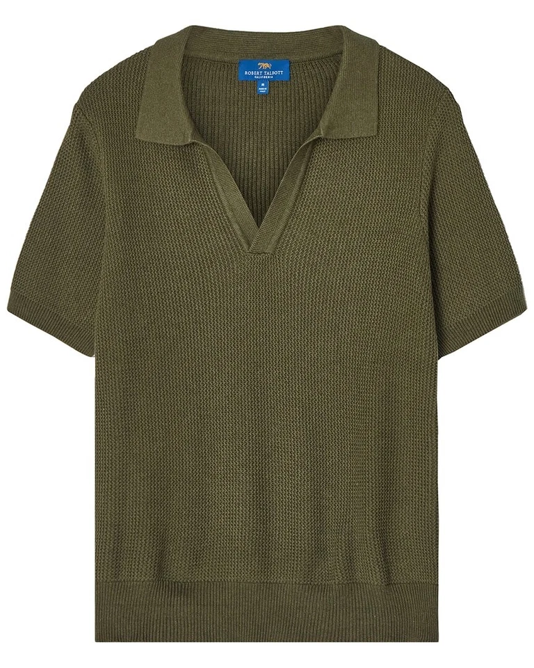 Robert Talbott  Knight Johnny Collar Shirt Men's - Image 1 of 1