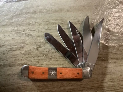 Case 6554 Cigar Band Bone Trapper Foto 1 de 4