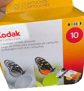 Kodak 4F7742 Black & Color Ink Cartridge 10 Combo Pack Sealed B02 - Picture 1 of 3