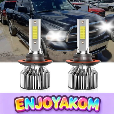 For Dodge Ram 5500 2008-2010 LED Headlight Bulbs Kit High/Low Beam Bright White - Image 1 of 4