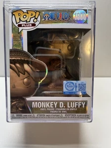 Funko Pop! One Piece Monkey D. Luffy Bronze Statue #1900 in Hard Protector NEU - Bild 1 von 2