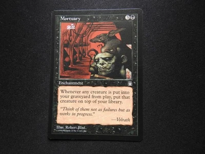 Mortuary NM/LP [Stronghold] #2 Mtg Magic Free Tracking! - Image 1 of 2