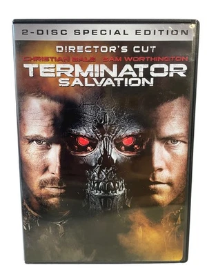Terminator Salvation DVD 2009 Director's Cut Special Edition Bale Worthington Foto 1 de 2