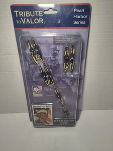 Tribute to Valor Pearl Harbor Battleship Row set signed by Everett Hyland !! - Picture 1 of 8