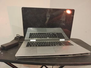 Dell Inspiron 7000 17" 2-in-1 Laptop Tablet bent needs charger - Picture 1 of 9