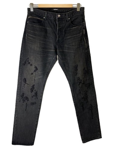UNDERCOVER SOTTOCOPERTA fondo 3 denim nero UC2C4503 1