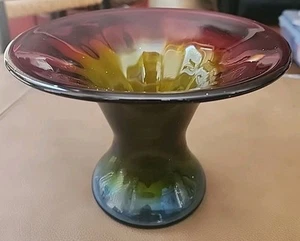 Cambridge Glass Rubina Verde Honeycomb Base Depression Glass - Picture 1 of 7