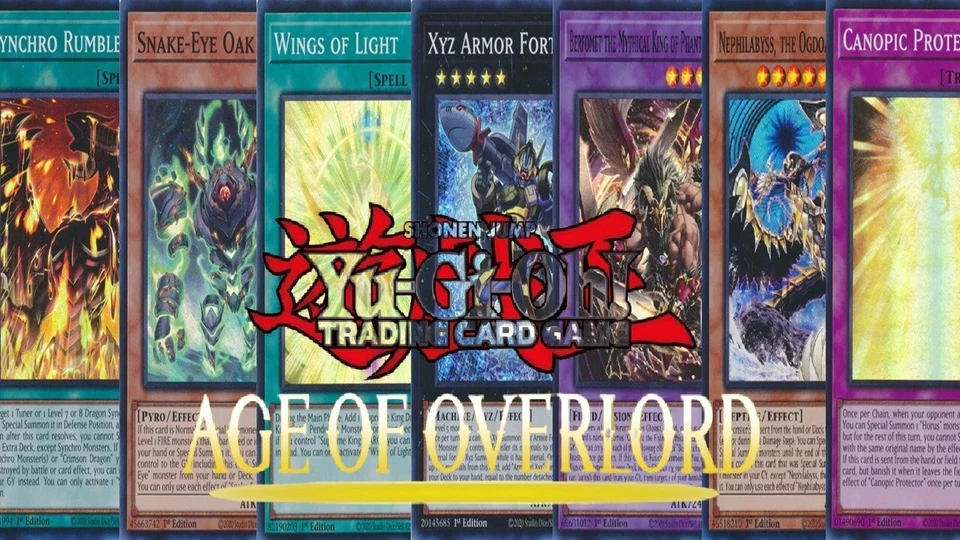 Yugioh Age of Overlord AGOV 1st Edition Super Rare MINT - Bild 1 von 1