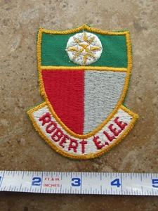 Vintage Robert E. Lee High School JROTC San Antonio Texas bestickter Aufnäher - Bild 1 von 2