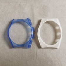 Technomarine Genuine pair rubber face cover white and blu for cruise chrono newo