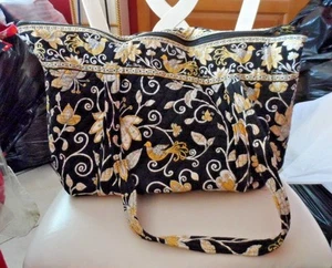 Vera Bradley Miller bag in Yellow bird EUC - Picture 1 of 5