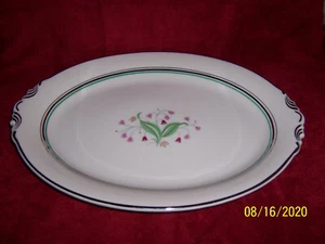 Vintage Syracuse China OLD IVORY Extra Large 16" Serving Platter MINT Platinum  - Picture 1 of 3