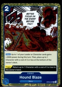 Hound Blaze OP05-057 R Awakening of the New Era English OP05 ONE PIECE - Picture 1 of 1