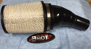 HONDA TRX250R ATC250R BDT AIR BOX ELIMINATOR KIT HIGH FLOW FILTER BLACK INTAKE - Picture 1 of 6