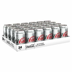 Diet Coke Cans Full Tray 24 x 330ml  NEW STOCK