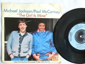 Michael Jackson & Paul McCartney - The Girl Is Mine    EPCA2729       VINYL MINT - Picture 1 of 1