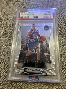Stephen Curry 2012 Panini Prizm No.72 PSA 10 Warriors Gem Mint - 1st Ever Prizm