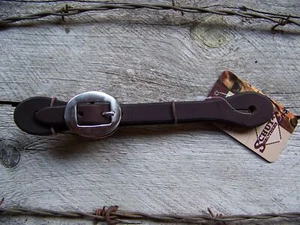 Spur Straps - Sagebrush (Ladies - Chocolate Harness Leather) - Picture 1 of 3