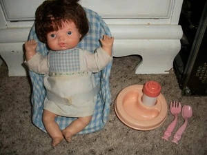 Fisher Price #249 Baby Ann and Her Care Set 1980 vintage - sin caja - Imagen 1 de 2