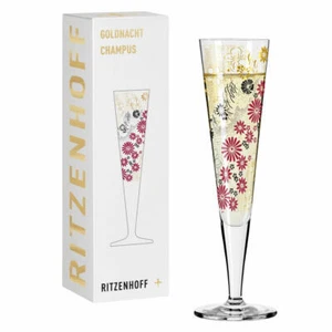 Ritzenhoff champagne glass gold night 024 - Picture 1 of 6