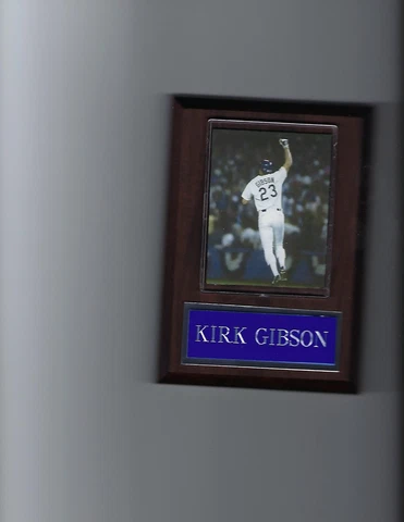 KIRK GIBSON PLAQUE BASEBALL LOS ANGELES DODGERS LA MLB Cover