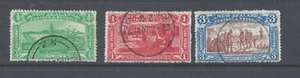 NEW ZEALAND 1906 EXHIBITION ½d. 1d. 3d USED SG 370/362 - Picture 1 of 2