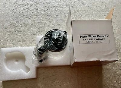 Hamilton Beach Model 88152 Replacement Carafe Coffee 12 Cup Open Box Unused - Image 1 of 4