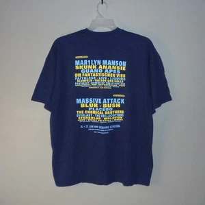 Camisa MTV Hurricane Music Festival 1999 puntada única adulto XL vintage años 90 - Imagen 1 de 6