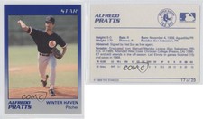 1989 Star Winter Haven Red Sox Alberto Pratts #17