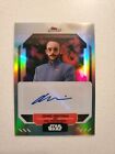 Omid Abtahi 2023 Topps Finest Star Wars As De. Pershing Refractor Autograph