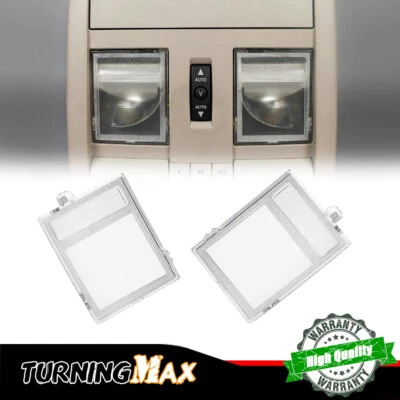 内部 L+R 透明顶顶顶圆顶灯罩适用于 05-20 吉普道奇克莱斯勒挑战赛 — 第 1/4 张图片