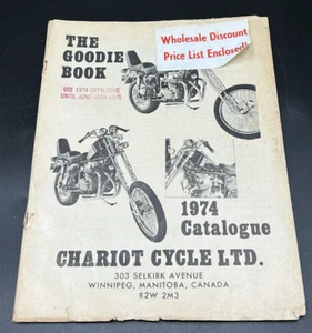 1974 Chariot Cycle Catalogue - The Goodie Book - Winnipeg, MB - Price Lists - Bild 1 von 22