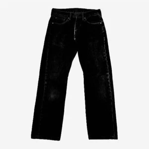 Levi’s 505 Jeans Mens 36X36” Black Denim Straight Leg LN - Picture 1 of 4