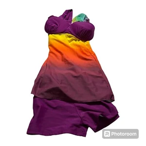 Sexy Women Tankini Set with Shorts Padded Swimsuit Swim Beach Bathing Suit Beach - Picture 1 of 2