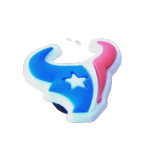 Houston Texans Team NFL Football Croc Shoe Charm - Picture 1 of 3