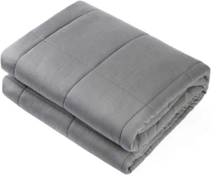 Waowoo Adult Weighted Blanket Queen Size (15Lbs 60"X80") Heavy Blanket - Picture 1 of 12